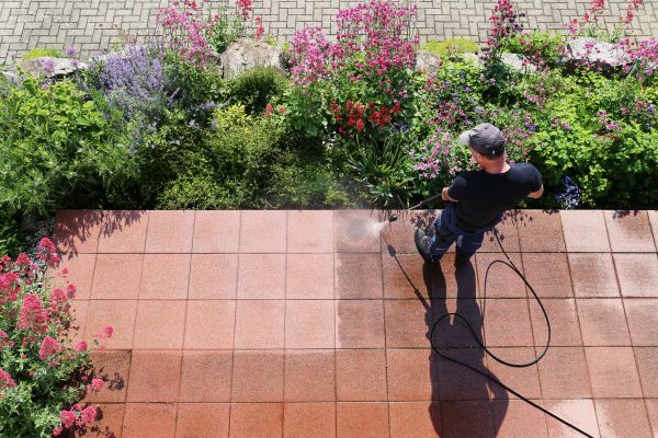 Patio Power Washing in Newport Beach
