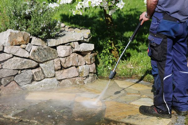 Stone Pressure Washing in Newport Beach