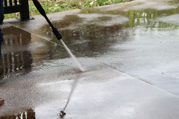 Concrete Deck Cleaning in Newport Beach