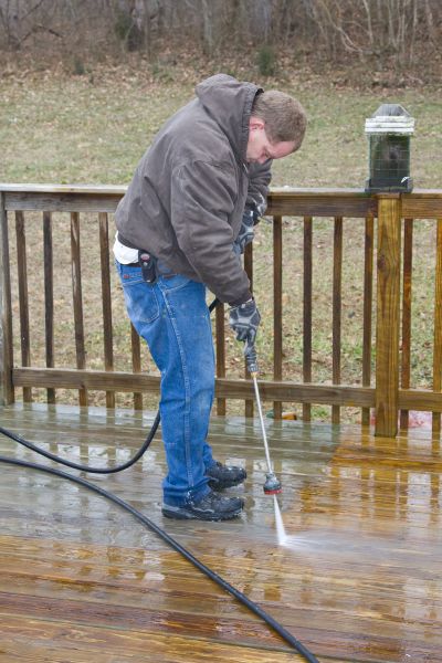 Balcony Power Washing in Newport Beach