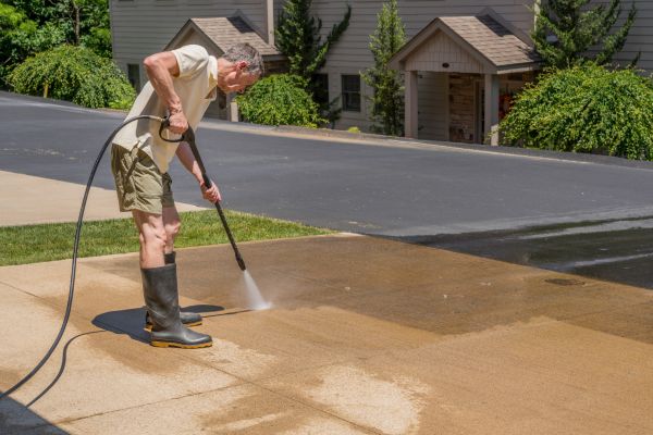 Concrete Dirt Removal in Newport Beach
